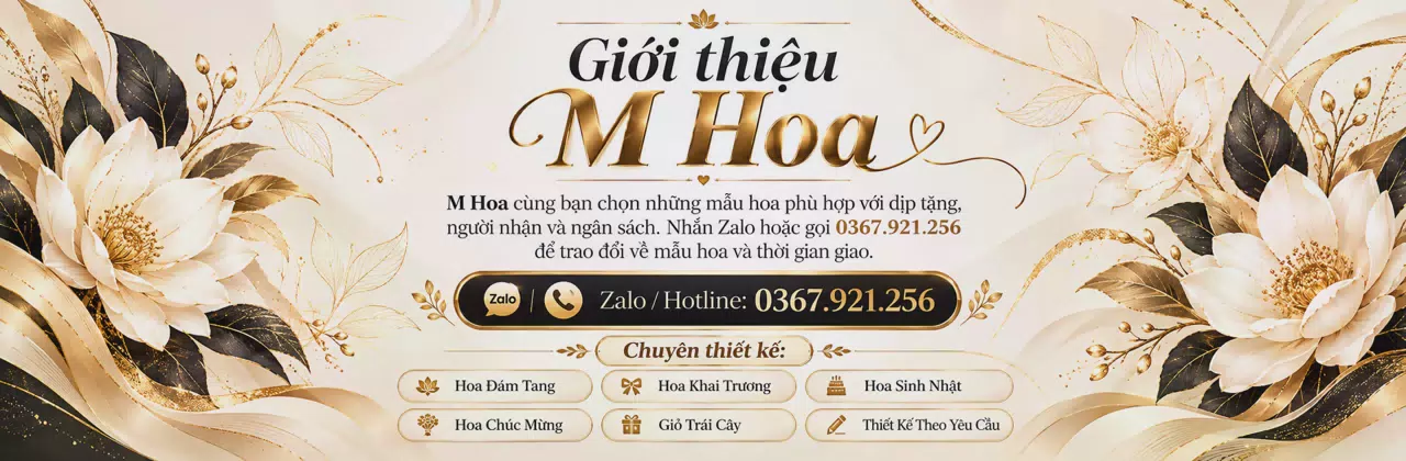 Ảnh bìa Shop hoa tươi Xã Ngọc Hồi Hà Nội - Từ lời nhắn đến món hoa vừa ý
